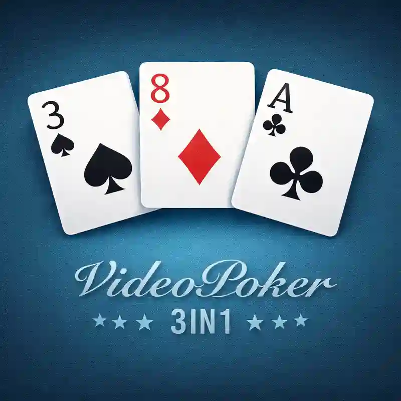Videopoker 3in1 Online Casino Game